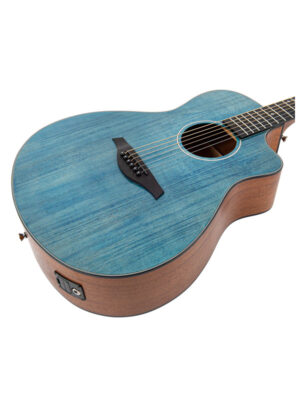 Vintage Pacific Coast Electro-Acoustic Guitar Denim Blue
