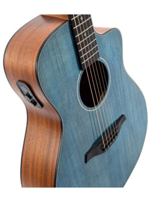Vintage Pacific Coast Electro-Acoustic Guitar Denim Blue