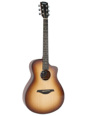 Vintage Pacific Coast Series Acoustic Guitar Cappuchino Burst