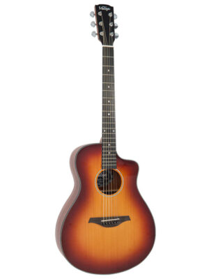 Vintage Pacific Coast Series Acoustic Guitar Cherry Burst