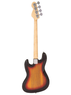 Vintage V49 Coaster Series Bass Guitar 3-Tone Sunburst