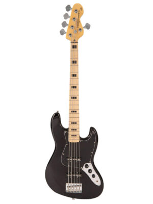 Vintage V495 Coaster Series 5-String Bass Guitar Boulevard Black