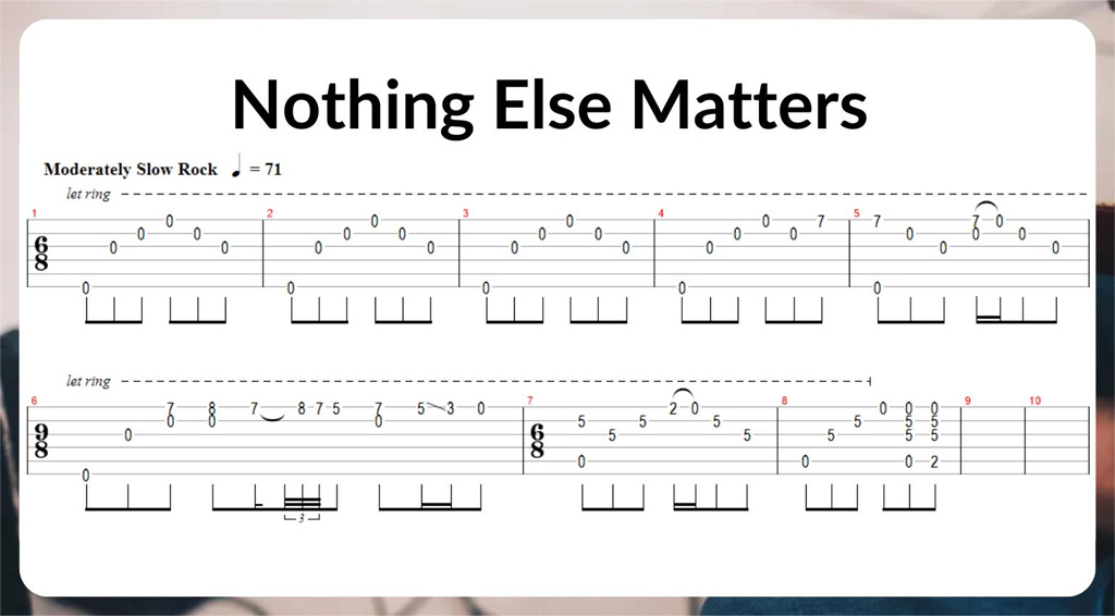 آموزش سولوی گیتار متالیکا