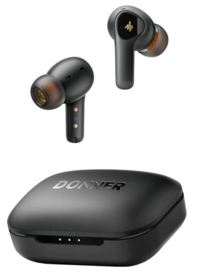 Donner Dobuds One Wireless Noise Cancelling Earbuds Black