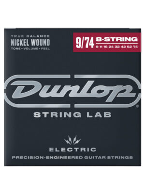 Dunlop Electric Guitar Strings 9-74 Gauge | 8-String