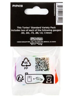 Dunlop Tortex Standard Pick Variety Pack