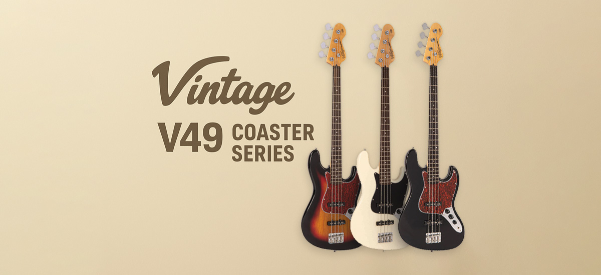 گیتار بیس Vintage V49 Coaster Series