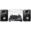 Audio-Technica AT-LP120XUSB Turntable Black and AT-SP3X Speakers Bundle