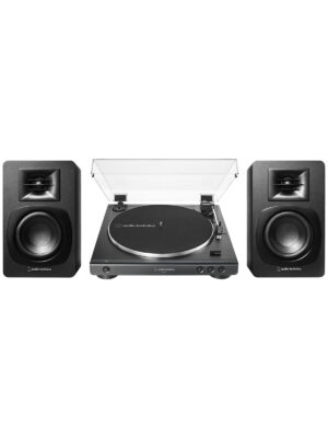 Audio-Technica AT-LP60X Turntable and AT-SP3X Speakers Bundle