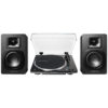 Audio-Technica AT-LP70XBT Wireless Turntable and AT-SP3X Speakers Bundle