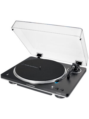 Alternative view of Audio-Technica AT-LP70XBT Wireless Turntable and AT-SP3X Speakers Bundle