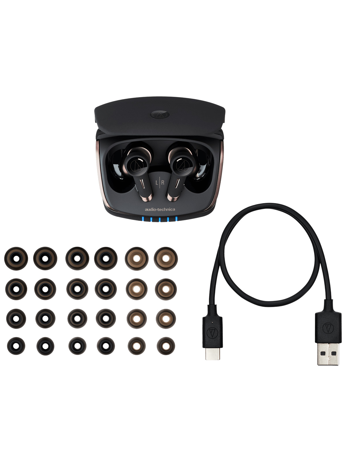 Audio-Technica ATH-TWX9 True Wireless Noise Canceling Earbuds - Image 8