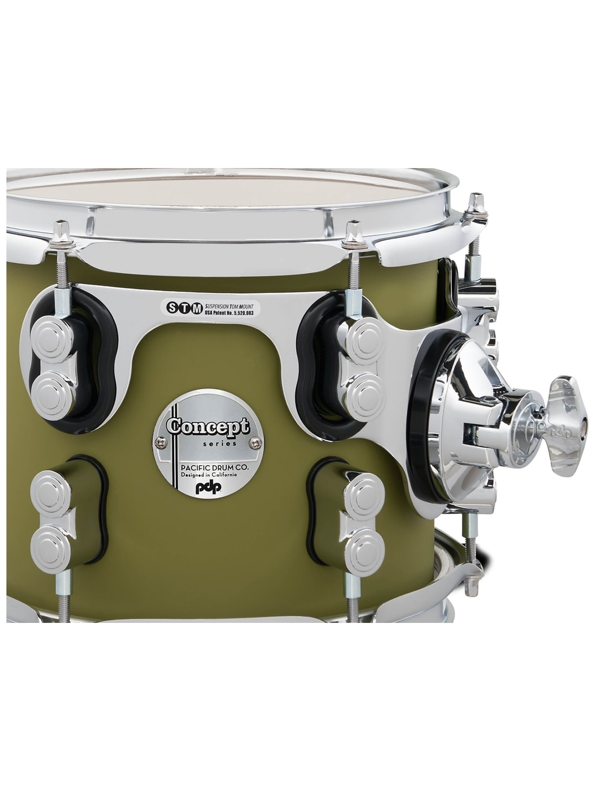 PDP Concept Maple 5-Piece Shell Pack Satin Olive