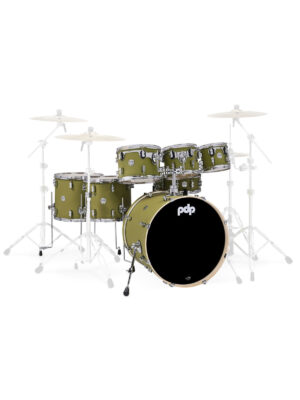 PDP Concept Maple 7-Piece Shell Pack Satin Olive