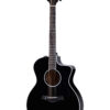 Taylor 214ce-BLK Plus Acoustic-Electric Guitar Black