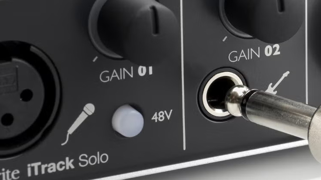 اتصال گیتار به کارت صدای استودیویی