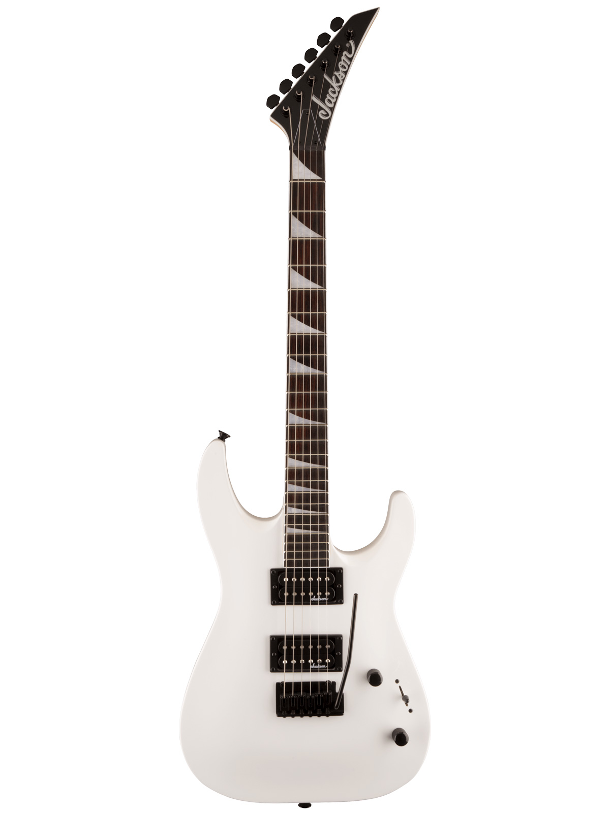 Jackson JS Series Dinky Arch Top JS22 DKA Amaranth Fingerboard Snow White