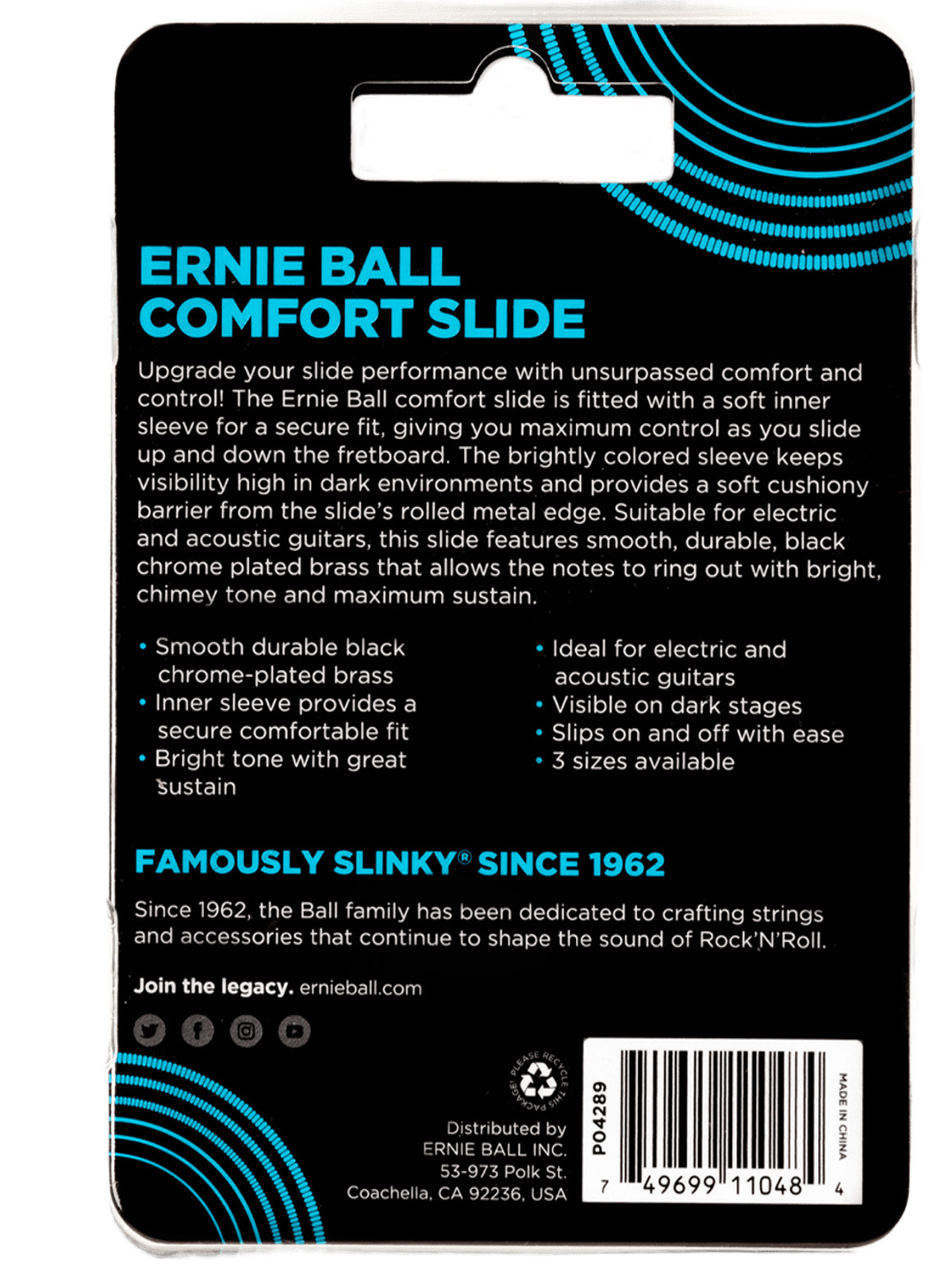 Ernie Ball Comfort Slide Large