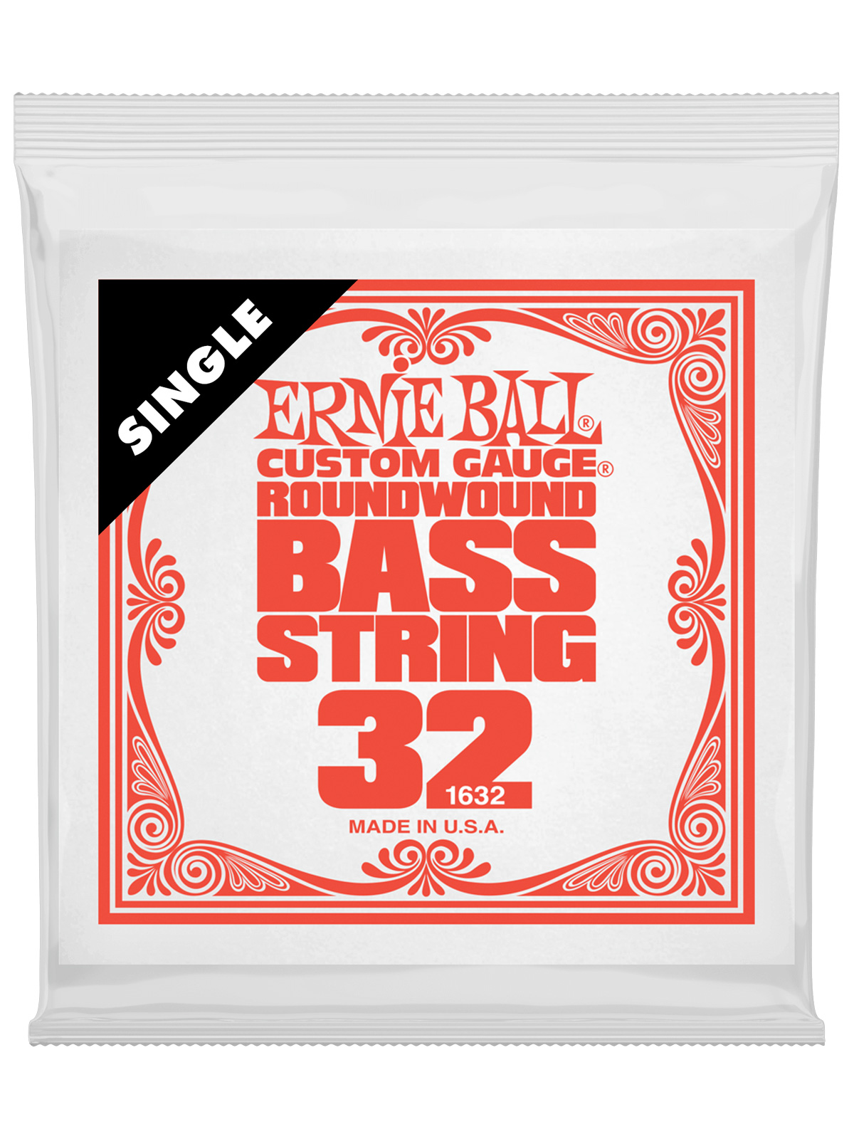 Ernie Ball Nickel Wound Electric Bass String Single .032