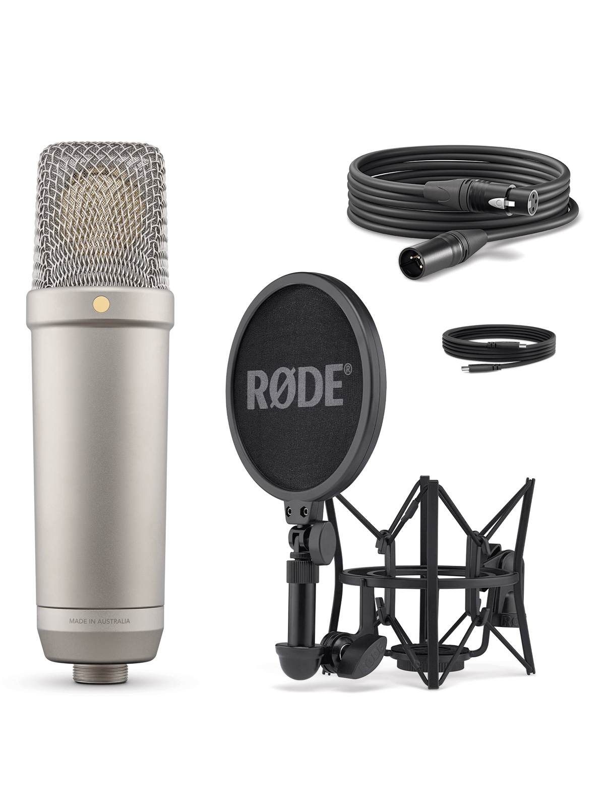Rode NT1 5th Generation Condenser Microphone Silver