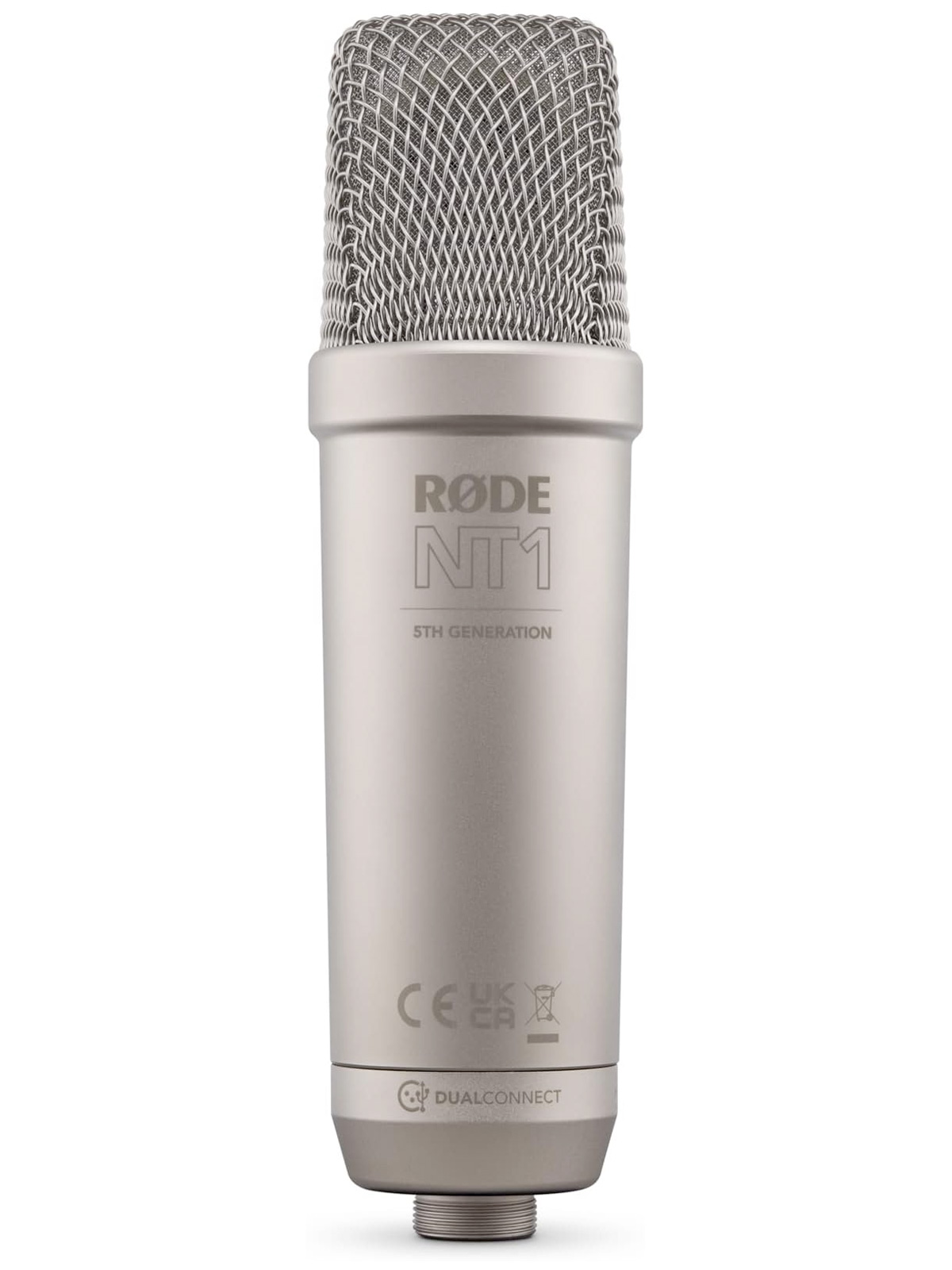 Rode NT1 5th Generation Condenser Microphone Silver