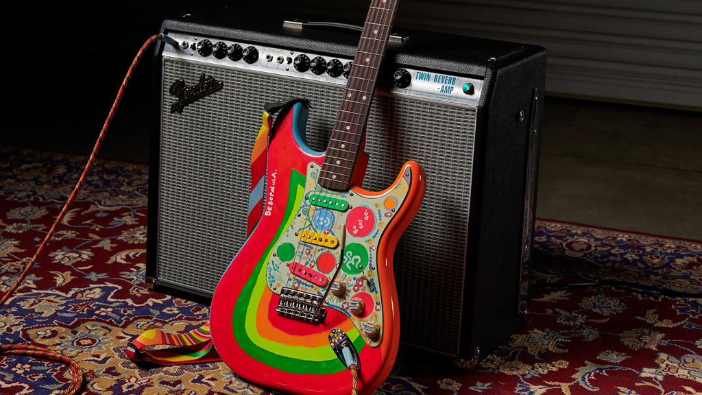 گیتار الکتریک فندر استرتوکستر جورج هریسون