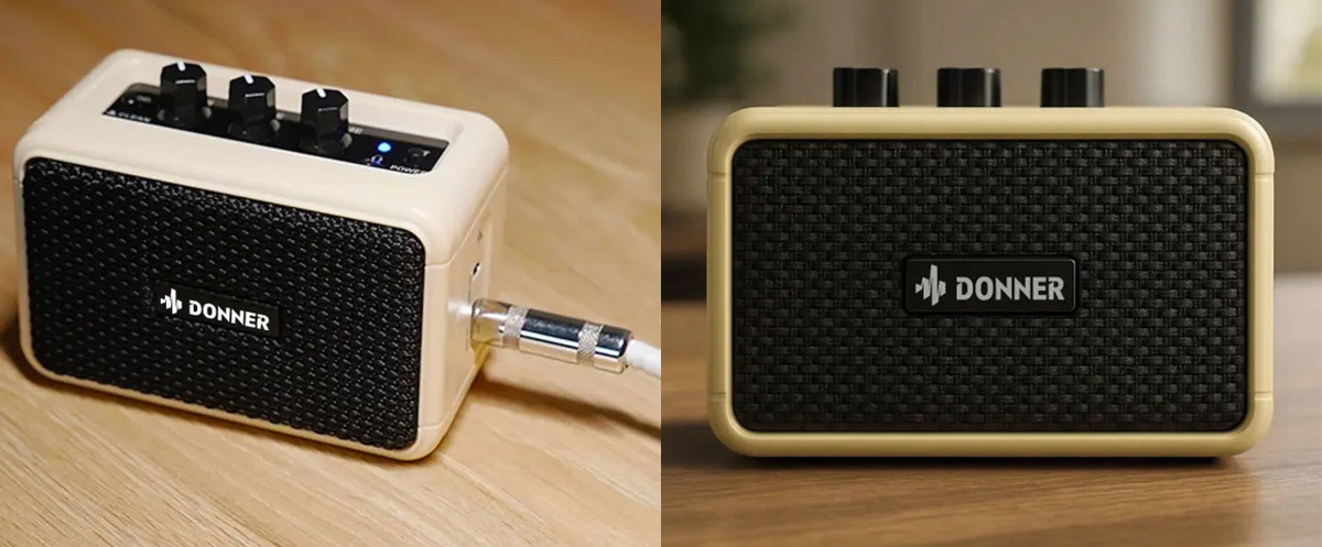 Donner DA-10B Vintage White