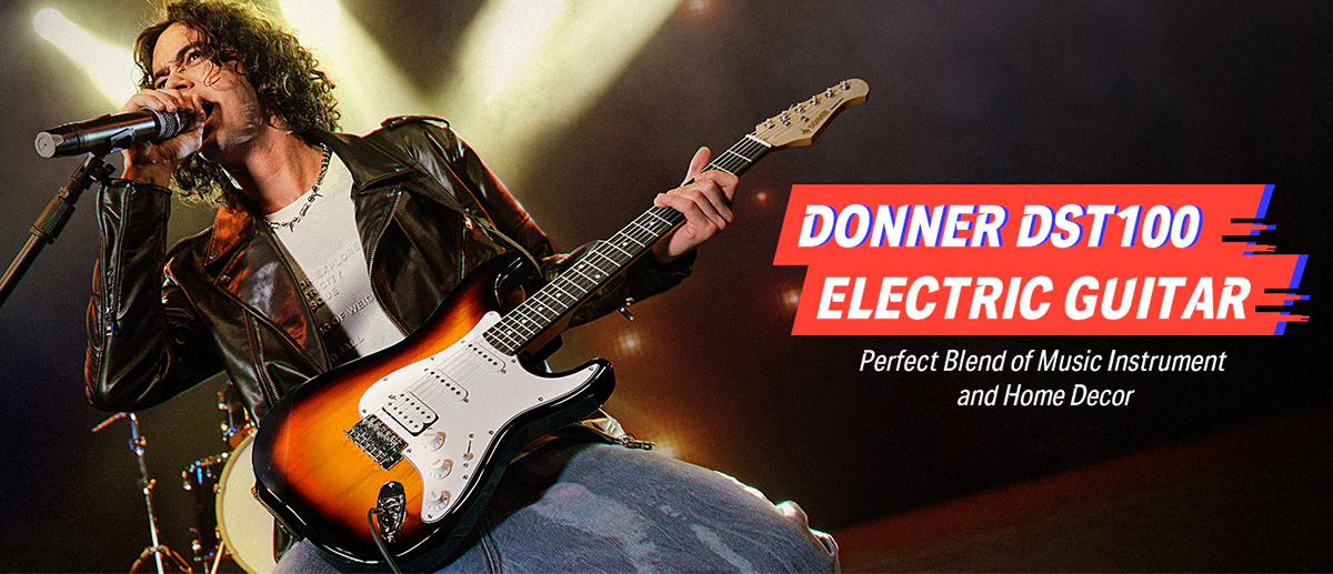 Donner DST-100 Left-Handed Electric Guitar Kit