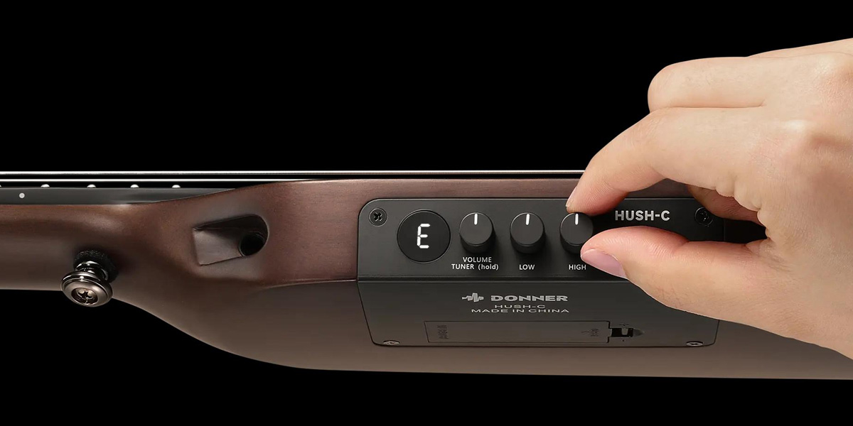 Donner HUSH-C Nylon-String Guitar Kit Sunburst