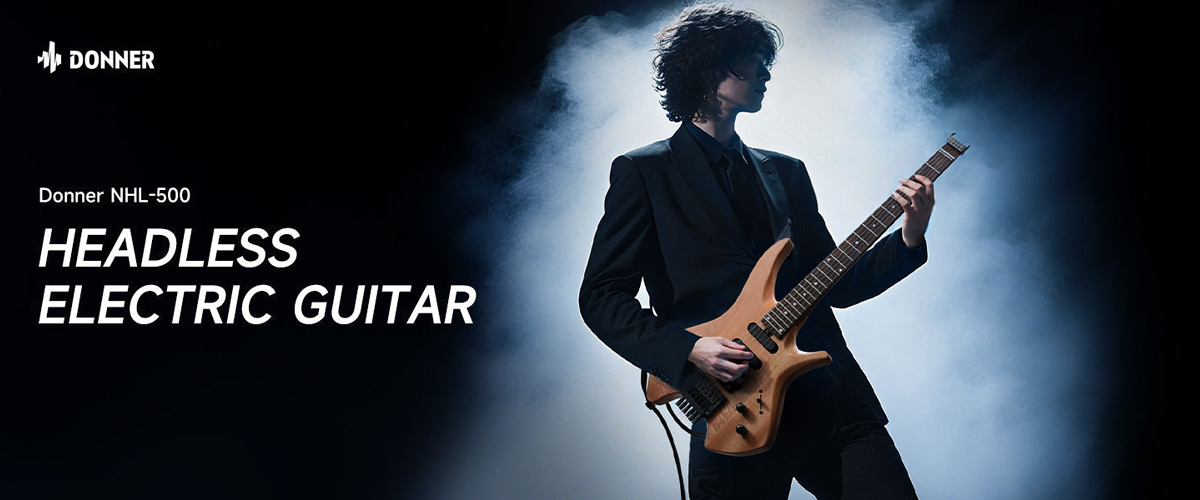 Donner NHL-500 Headless Electric Guitar