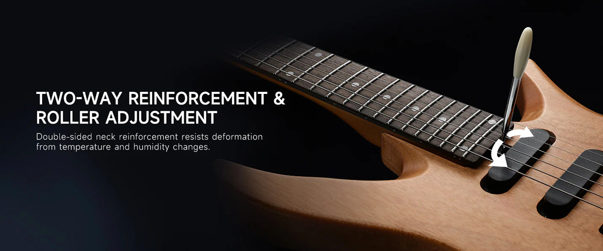 Donner NHL-500 Headless Electric Guitar