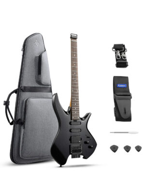 Donner NHL-500 Headless Electric Guitar Black