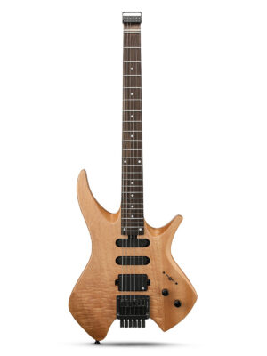 Donner NHL-500 Headless Electric Guitar Wooden Nature