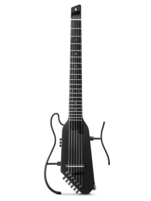 Donner HUSH-C Travel Nylon String Acoustic-Electric Guitar Kit Black