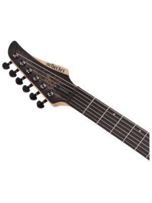 Schecter Reaper-6 Left Handed Satin Charcoal Burst