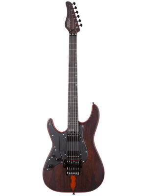 Schecter Sun Valley Super Shredder Exotic FR Ziricote Natural Satin