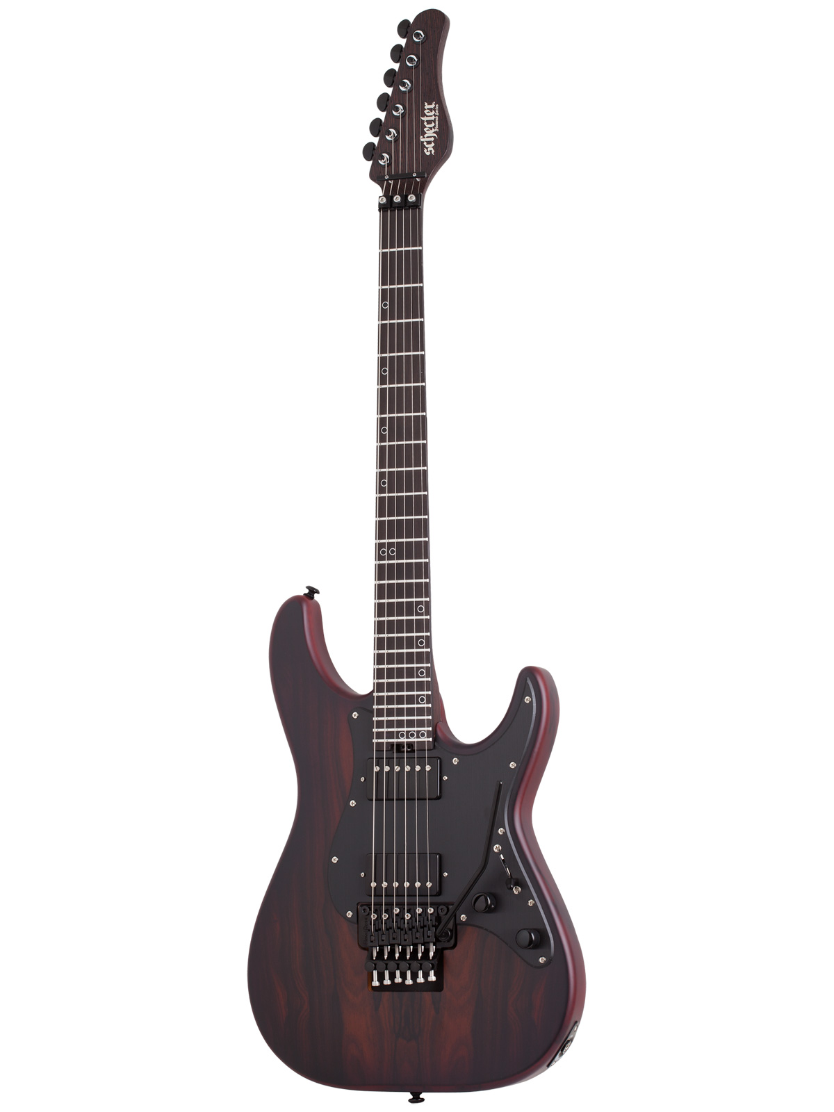 Schecter Sun Valley Super Shredder Exotic FR Ziricote Natural Satin