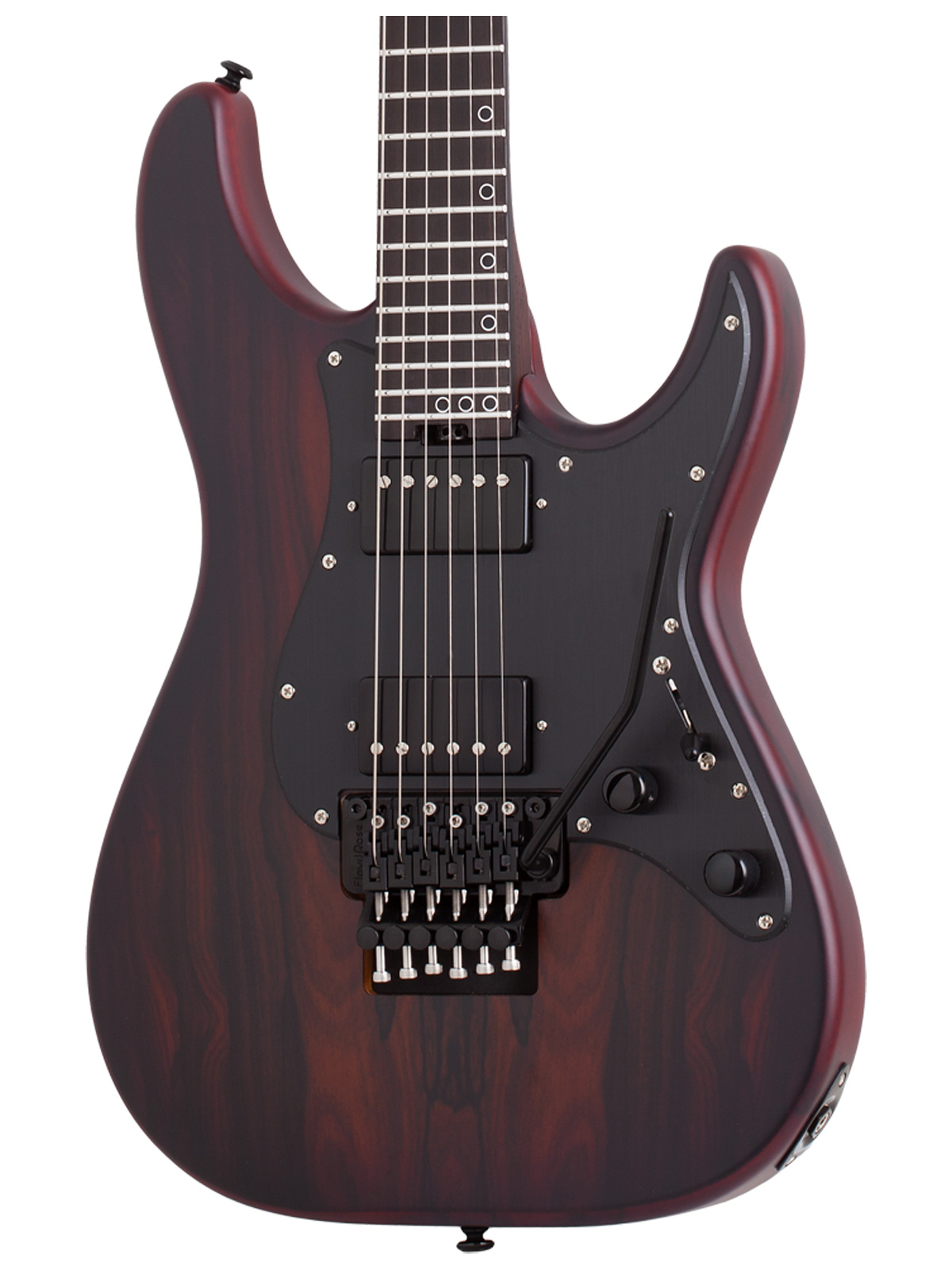 Schecter Sun Valley Super Shredder Exotic FR Ziricote Natural Satin