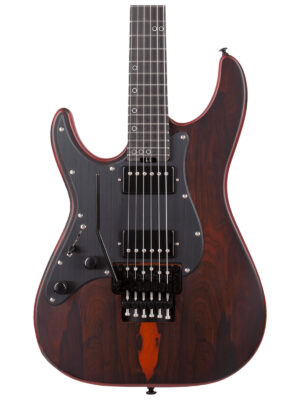 Schecter Sun Valley Super Shredder Exotic FR Ziricote Natural Satin