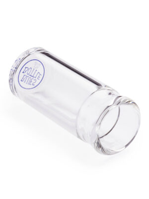 Dunlop Blues Bottle Heavy Wall Large Clear Glass Slide