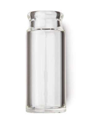 Dunlop Blues Bottle Heavy Wall Small Clear Glass Slide