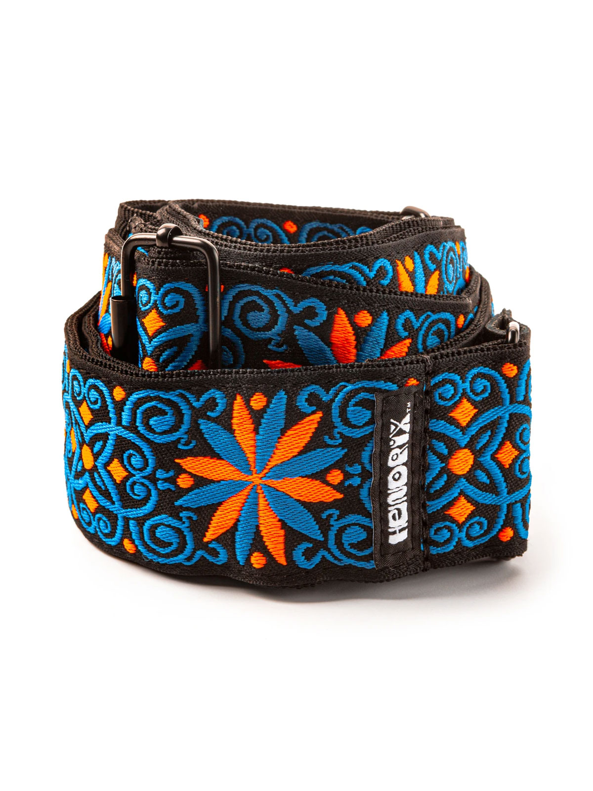 Dunlop Jimi Hendrix Blacklight Fillmore Blue Strap
