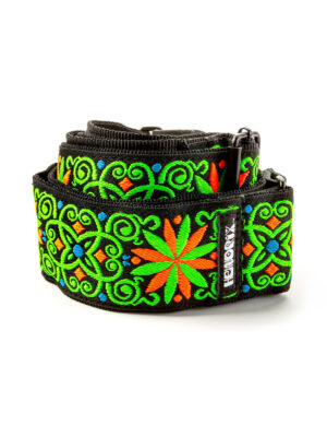 Dunlop Jimi Hendrix Blacklight Fillmore Green Strap