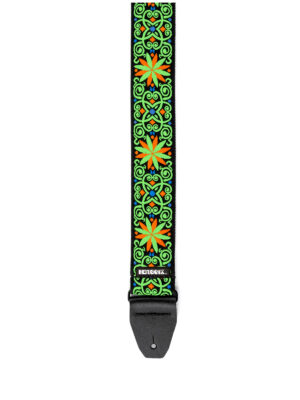 Dunlop Jimi Hendrix Blacklight Fillmore Green Strap