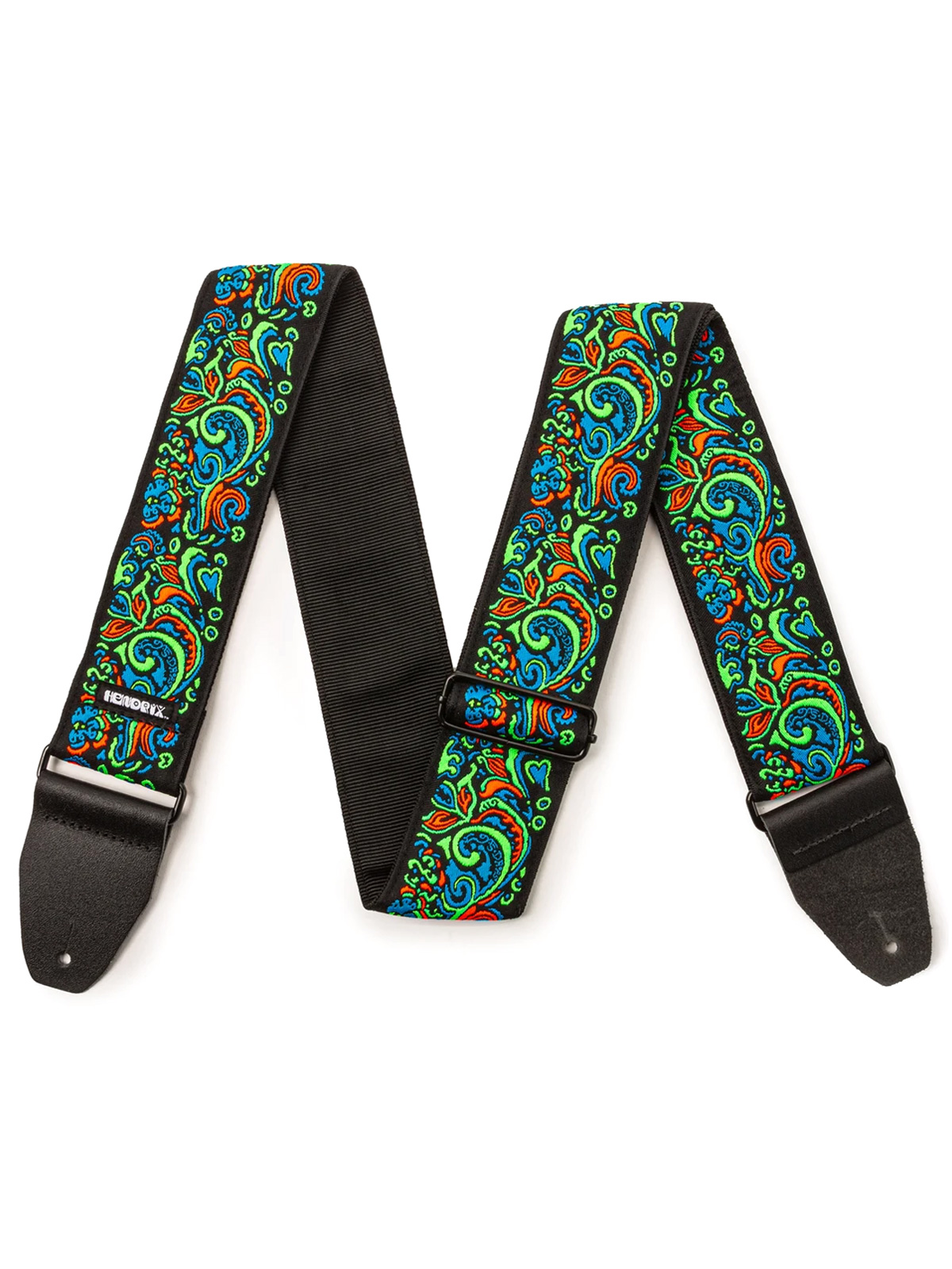 Dunlop Jimi Hendrix Blacklight Love Drops Blue Strap