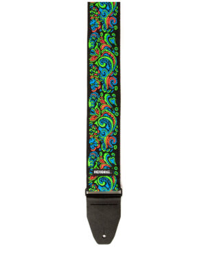 Dunlop Jimi Hendrix Blacklight Love Drops Blue Strap