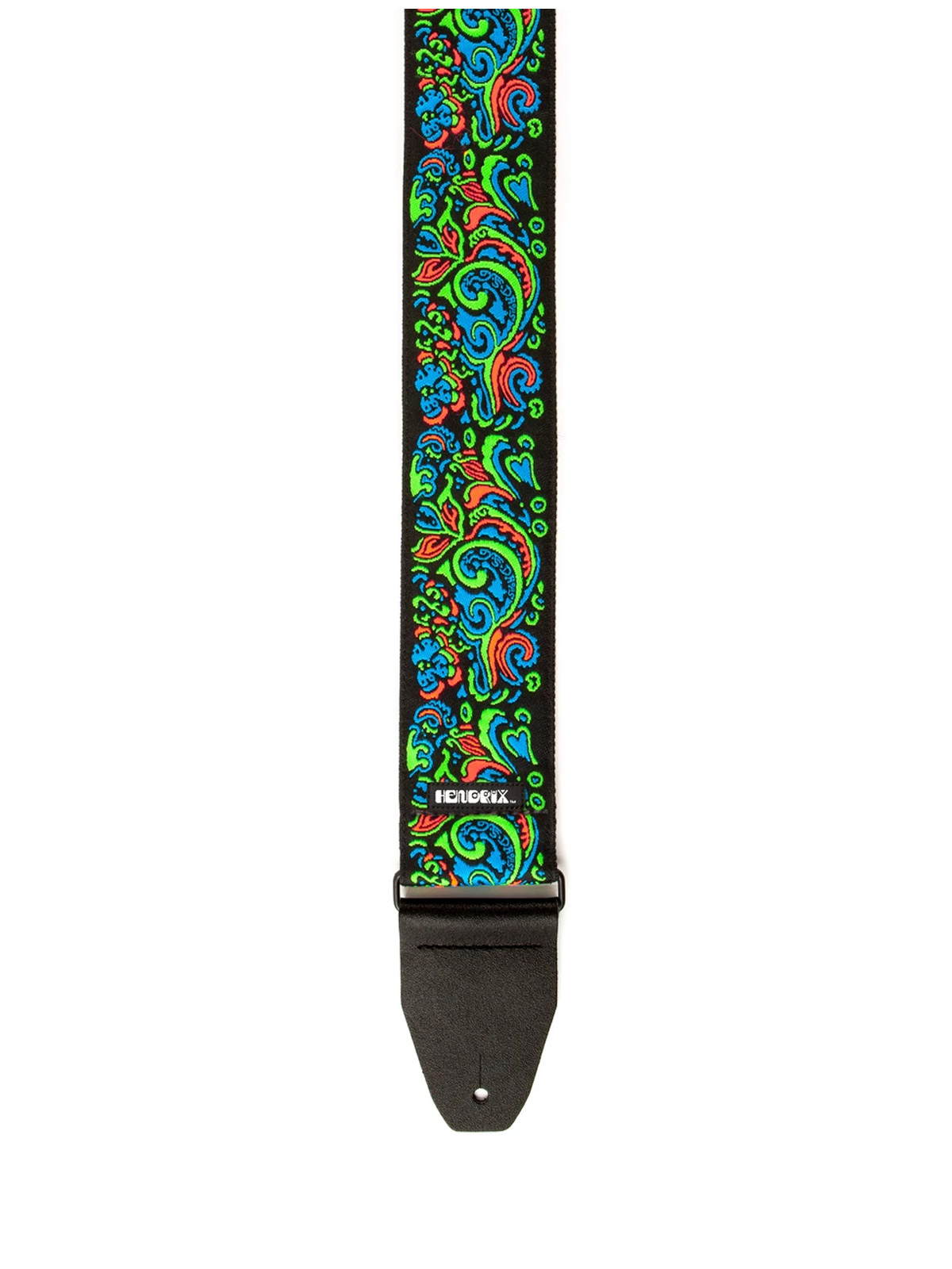 Dunlop Jimi Hendrix Blacklight Love Drops Blue Strap