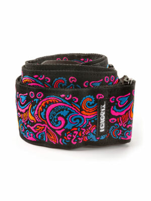 Dunlop Jimi Hendrix Blacklight Love Drops Pink Strap
