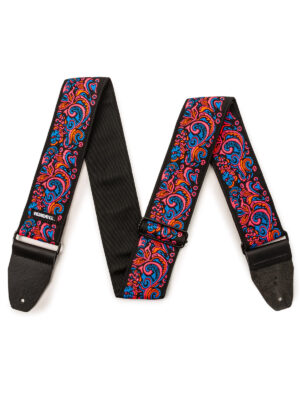Dunlop Jimi Hendrix Blacklight Love Drops Pink Strap