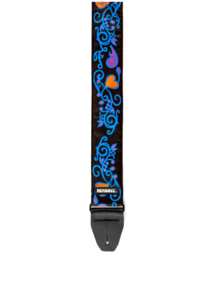 Dunlop Jimi Hendrix Blacklight Monterey Blue Strap